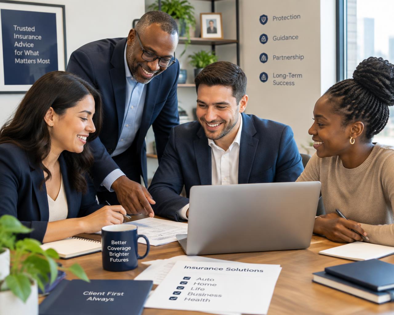 The Robert Irwin & Associates team collaborating in the office